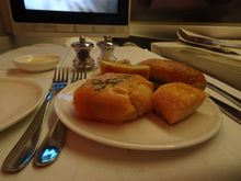 BA FIRST KOSHER meal LHR-TLV.