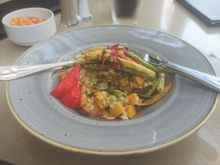 Vegan meal Bistro Le Boulevard.