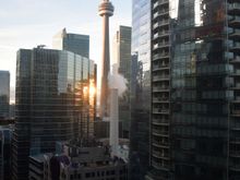 CN tower view