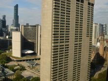 Hilton toronto view from EL facing north ( Sep 19) floor 30