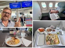 Coral Lounge at Phuket and then SQ Biz to Singapore