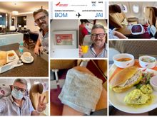 Fun DEL lounges and then a quick AI flight to Jaipur