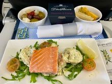 Salmon was very tasty 