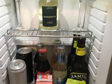 Minibar contents