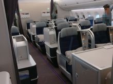 First business class cabin