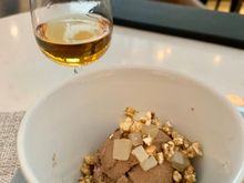 Hazelnut chocolate mousse