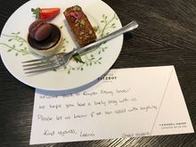 Our daily InnerCircle sweet treat was delivered at turn down