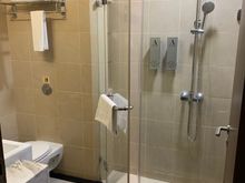 Shower at transit hotel