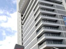 Front of the Marriott