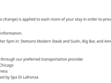 Destination fee inclusions listed on property website as of September 2024.