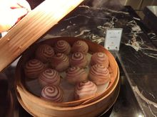 steamed taro buns