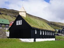 Kollafjord church (closed of course..)