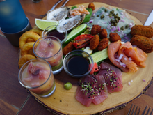 Seafood sampler