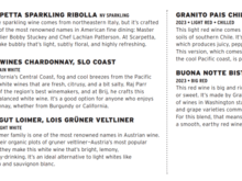 Wine list