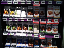 Impressive variety of Lindt chocolate..