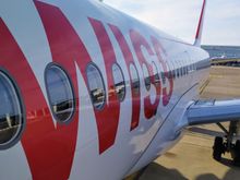 Boarding my SWISS operated flight from Brussels to Geneva 