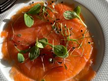 The smoked salmon in terminal three Concorde room today is giving strong child haircut vibes…