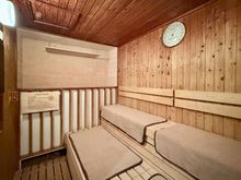 Inside of the Sauna