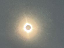 Totality over Dayton