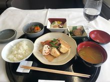 I'm not sure if the usual flow is to bring the rest of the food at this point, since I tend to take a long time to eat. I paired this with a Chardonnay from the wine list that had some award attached to it. At this point I gave up on the red and riesling wines that I'd also hoped to try.