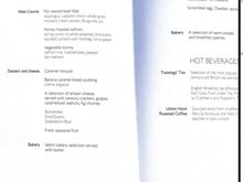 Slightly weirdly cropped menu !