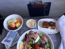 Overdressed Roast beef Salad. Rest of it was solid- I just ate it quickly to get back to work. 