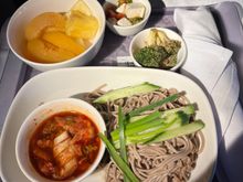 Pre-Arrival Meal: Cold Korean Noodles