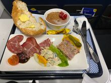 LHR to MUC - Ploughman’s lunch.