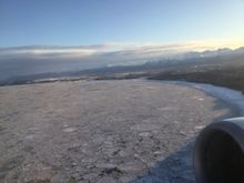 Cook Inlet and Anchorage skyline