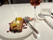 Olive Oil Cake + Moet Rose