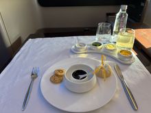 Caviar.  Most of it gone by the time I took the photo 😀