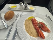 My partner managed to get the last lobster (despite us understandably being offered the last choice).