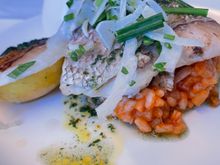 Snapper and rissotto