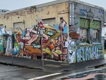 Street art on Rose Street