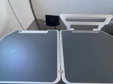 Nifty phone/tablet holder, reversable too (see below) 