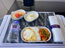 TG domestic biz meal for 50 min flight