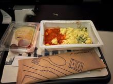 This is an absolute embarrassment of a breakfast meal. Probably the worst meal I had on AA in a while