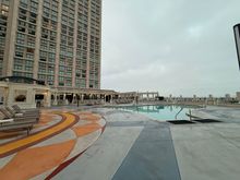 Sad pool area