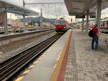 Here comes my train.