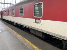 Slovak sleeper carriage