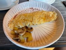 Iberian ham omelette from ala carte