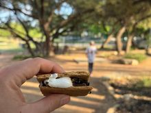 Free nightly s’mores 