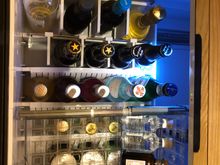 Pull-out fridge