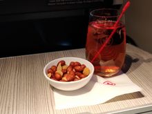 Had the new signature drink. Never tried the older one as the ingredients looked too sweet, but this one sounded alright and it was a nice surprise. Interestingly enough, the SD serving me was going to make me the old one until I mentioned that I was looking forward to try the new one. Had to remind him what the mix of alcohol was.