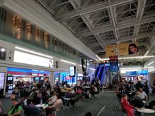 Departure hall DXB T1