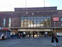 In front of Düsseldorf Hbf (main station)