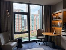 Sitting area of the Deluxe River View room