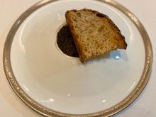 Caviar with sourdough 