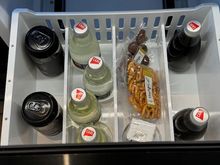 Complimentary mini-bar