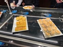 Cornbread and biscuits